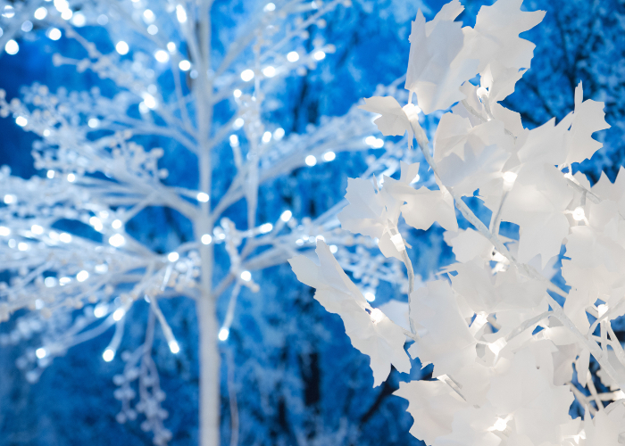 FIBRE OPTIC & LED BLOSSOM TREES